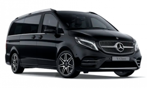 аренда Mercedes V-класс рестайлинг с водителем в санкт-петербурге